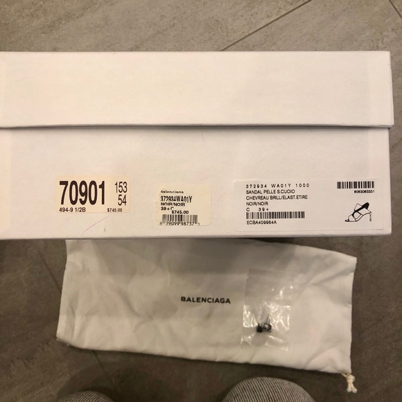 BALENCIAGA Sandal Pellet S.Cuoio - Picture 5 of 10